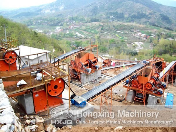 Pakistan Sand Making Production Line 